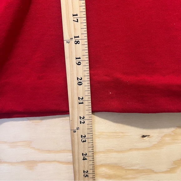 WOMEN'S HOLIDAY TIME RED VINTAGE CHRISTMAS SHIRT LONG-SLEEVE SIZE small - Picture 7 of 8